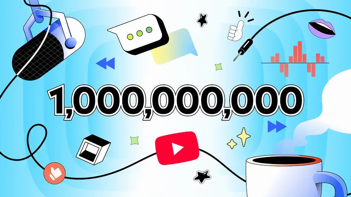 Eine Milliarde monatlich aktive Hörer